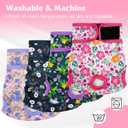 4 Pack Reusable Female Dog Diaper, Highly Absorbent Doggie Diapers for Female Dogs, Dog Diaper XX-Large, Flowers