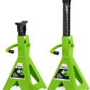 AFF Viking 4 Ton Jack Stand Set - Heavy Duty Ratchet Style Jack Stands - Pair