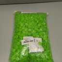 1100Pcs Glow Stones Pebbles Glow in the Dark Garden Pebbles for Walkways and Decor (Green)