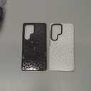 RUMDEY 2 Pack Cute Cheetah Print for Samsung Galaxy S25 Ultra 5G Phone Case 6.8", Luxury Leopard Pattern Clear Girls Women Case Slim Soft TPU Silicone Funda Shockproof Protection Cover