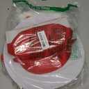 OFIHIDO 5 Pcs Halloween Costume Accessories,Red White Striped Hats/Red Bow/White Furry/White Gloves