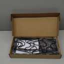 Outink Hat Organizer for Baseball Caps, Hat Rack Stand for 10 Hats Wood Metal Hat Holder Storage Baseball Cap Organizer for Closet Dresser Desk (Brown, Pack of 1)