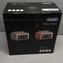 4 Slice Toaster Touch Screen, Stainless Steel Toasters Digital Timer, Dual Control Panel Toasters, 8 Shade Settings 6 Bread Types for Bagel, Cancel, Defrost 1650W Grey