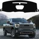 Dashboard Cover for 2019-2023 GMC Sierra 1500 2500HD 3500HD / 2019-2025 Chevy Chevrolet Silverado 1500 2500HD 3500HD w/o Head Up Display and Speaker Cutout, Non-Slip UV-Blocking Dash Mat