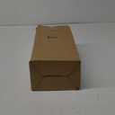 Geyoga 12 x 197 Inch Brown Single Face Corrugated Cardboard Roll B Flute Shipping Corrugated Paper Roll Wrap for Packing, Storage, DIY Craft, Back to School Essentials