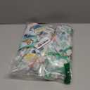 5 Pack Long Sleeve Bib,Baby Toddler Waterproof Sleeved Bib for 6-30 Months Reusable with Catch-all Pocket (Dino/Digger/Lion/Cactus/Animal)