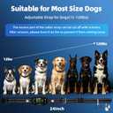 Citronella Bark Collar for Dogs, 5 Training Modes & Levels, 1 Spray Refill | Anti Barking Training Collar, beep/vibration/spray modes, IP65 waterproof, for S/M/L Citronella Dog Collar, with 2 straps