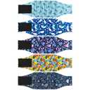 5 Pack Dog Diapers Male Reusable, Premium Belly Bands for Male Dogs, High Absorbing Dog Pee Wraps for Doggie in Incontinence or Excitable Urination and Training Hawaii S