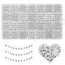 YMSDZHL Alphabet Beads A-Z 1300+Pcs Letter Beads, Acrylic 4x7mm Round Letter Beads Kits,Black Digit and Colorful Smile Beads for Bracelets Necklaces DIY Jewelry Making (Black,1300+PCS)