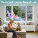 Haton Window Tint for Home, One Way Film, Silver 23.6" x 78.7"