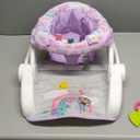 Bright Starts Learn-to-Sit 2-Position Baby Floor Seat with Toys, Unisex, 4-12 Months, Purple Paradise