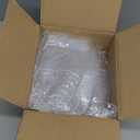 Zezzxu 40 PCS Plastic Martini Glasses Disposable Cocktail Glasses, 6 oz Tall Mini Dessert Cups Perfect for Party Serving Wedding Birthday and All Events