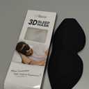 LitBear Sleep Mask for Side Sleeper Women Men, Eye Mask for Sleeping Light Blocking, 3D Contoured Cup Sleeping Mask, Soft Breathable Sleep Eye Mask with Adjustable Elastic Strap for Travel