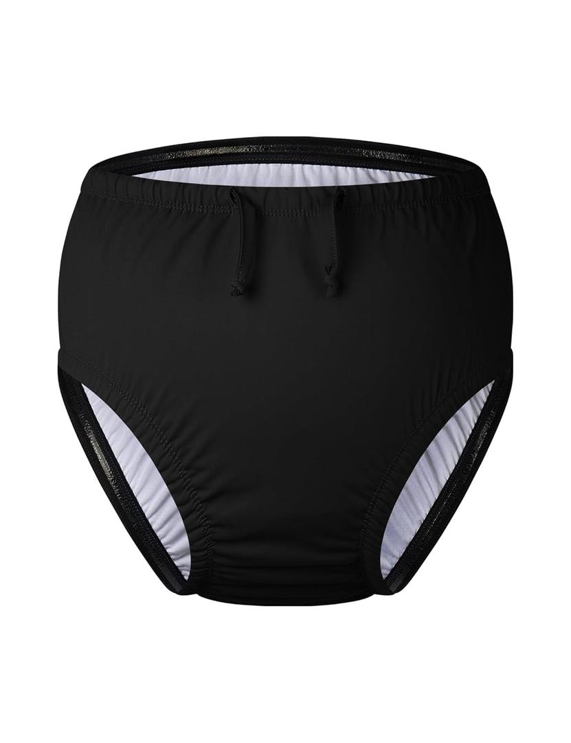 Youth Special Needs Reusable Swim Diapers Swimwear for Incontinence Diaper Covers Waterproof,Leakproof, Unisex,6-8Y