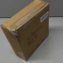 Farmhouse Beaded Wood Pedestal Tray Decor, 7.6 Round Vintage Display Stand, Decorative Accent Display Riser for Farmhouse Kitchen, Bathroom (Natural)