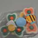 ALASOU 3PCS Suction Cup Spinner Toys for 1 Year Old Boy Girl|Spinning Top 12 18 Months|1 2 Year Old Boy Birthday Gift|Baby Bath Toy for Kids Ages 1-3|Sensory Airplane Travel Toy for Infant Toddlers