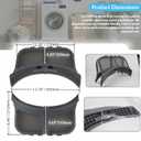 5304529766 Lint Filter Compatible with Electrolux Frigidaire Gibson | Compatible with ELTE7600AT0 ELFE7637AT0 ELFG7637BW0 ELFE7637AW0. Replacement AP7034394 EAP16620745 PS16620745 4976092