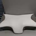 Neckhaven Pillow, Cervical Neck Pillow, Dreamers Relief Pillow For Pain Relief & Sleeping, Ergonomic Contour for Side Sleepers, Necks and Shoulder Support (Black)