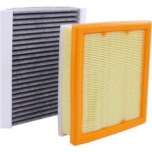 ApplianPar Engine and Cabin Air Filter Kit for Jeep Compass 2023 Renegade 2015-2018 for Fiat 500X 2016-2018