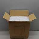 Stainless Steel Hanging Trash Can with Lid and Inner Bucket, 2 Gallon Kitchen Compost Bin for Counter Top, Under Sink or Wall Mount, Small Garbage Can for Cupboard/Bathroom/Bedroom/RV, White