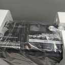 Vintage 9-in-1 Record Player Turntable with Bluetooth, AM/FM Radio, CD & Cassette Player, USB/SD Playback, Remote Control, Aux & RCA Inputs, Headphone Jack  Classic Audio System for Music Lovers (Black)