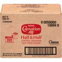 Nestle Carnation Coffee Creamer Half and Half, Made with Real Dairy, 0.304 fl oz Tubs (Pack of 360), BBD: 10/05/2025
