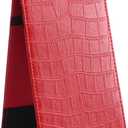 Leather Golf Scorecard Holder - Yardage Book Cover Golf Stat Tracker Sheet - Premium Golf Leather Scorecard - Golf Score Book - Large Size 7.6x4.5IN