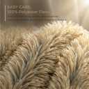 PJYuCien Dog Blankets for Small Dogs Washable - Fluffy Fuzzy Cat Blanket for Couch, Puppy Throw for Furniture with Polyester Fleece, Super Soft Plush for Pet Kitten Doggy, Brown, 24" x 32"