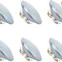 PAR36 LED Landscape Bulb 9W 3000K Warm White, AC/DC12V, 900Lumens 60W Halogen Equivalent, Water Resistant (6 Pack)