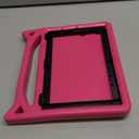 Kids Case for iPad mini 6 (8.3inch) 2021,iPad mini 7 (A17 Pro) 2024 Shockproof Cover with Handle,Build-in Kickstand&Pencil Holder for Kids,Pink