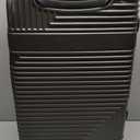 InUSA RESILIENCE Luggage with Spinner Wheels | Durable Lightweight Hardside Spacious Travel Bag with Handle and Trolley | 24-Inch Medium Checked Luggage | Charcoal