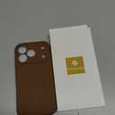 Miracase Magnetic for iPhone 17 Pro Case, Compatible with MagSafe, Integrated Silicone Camera Control Cover, 3.0mm Thicken Shockproof Drop Protection Phone Case for 17 Pro,Chocolate