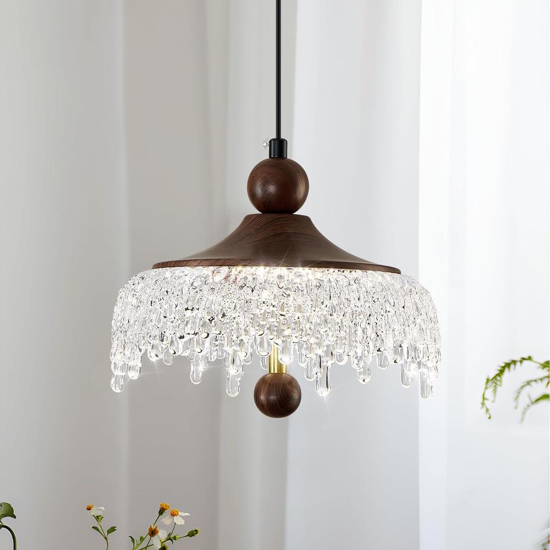 Mini Modern Pendant Light Kitchen Island,Adjustment Metal Chandelier Vintage Farmhouse Hanging Ceiling Light Fixture for Kitchen Hallway Porch Bedroom Coffee Shop Dining Room