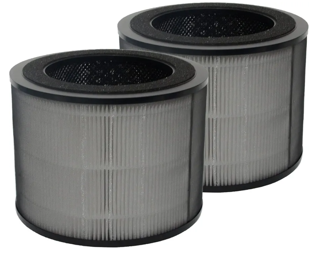 PUREBURG Replacement Filter Compatible with Dreo Macro Pro, Macro Pro S DR-HAP002 & Toshiba CAF-Z40US CAF-Z45US Air Purifiers,2-Pack H13 HEPA Air Clean VOCs