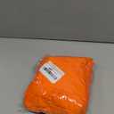 KOFECIT 3 PCS Halloween Pumpkin Poncho for Women,Pumpkin Cape Costume with Headband and Candy Bag,Halloween Costume for Women Adults