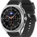 Samsung Galaxy Watch 8 Classic (2025) 46mm Bluetooth Smartwatch, Cushion Design, Rotating Bezel, Quick Button, Sleep Coaching, Running Coach, Energy Score, Black 