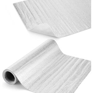 Treela 1 Roll 12 Inch x 2 Yard Heat Resistant Batting for Potholders Insulated Fabric Thermal Lining Batting for PotHolders Heat Reflective Fabric