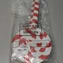 Huwena 6 Pcs 16'' Large Christmas Candy Ornaments Christmas Lollipop Ornament Double Sided Printing Peppermint Xmas Ornament Decorative Hanging Ornament Pendant for Xmas (Red, White, Wood)