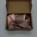 6PCS Silky Satin Bows, Cute Clips for Women, Large Bow Clips for Thick Thin Hair, Ribbon Bows, Brown Accessories