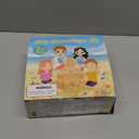 Beach Toys Sand Set for Kids, Collapsible Bucket and Shovels with Mesh Bag, Molds, Flags, Sandbox Kids Toddlers, Travel (Tavel Size)