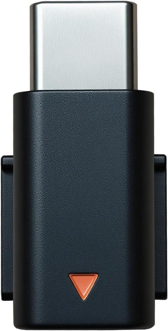 Original Mobile Phone Adapter Type-C Compatible with DJI Mic Mini Smartphone/PC/Mac Connector OEM Accessories for DJI Mic Mini Receiver Only, NOT Compatible with DJI Mic 2 and DJI Mic