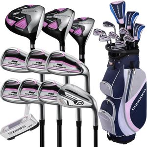 PGF Lady Concord Women's Complete Golf Club Set [15-Piece] [Hand: Right] [Length: Standard]