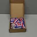 Remuuly Award Medals Bulk Soccer Football Basketball Tennis Cheer Metal Winner Award Medals 3.35'' Shield Shape with Neck Ribbons Sport Team Participation Prize Gift