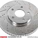Power Stop JBR1167XR Power Stop Extreme Performance Drilled And Slotted Brake Rotors Rear Right Power Stop Extreme Performance Drilled And Slotted Brake Rotors