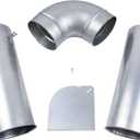 Upgraded 383EEL9001B Dryer Venting Kit Assembly Compatible with LG Kenmore Sears, Replaces 3911EZ9131X 1266802 AH3575086 EA3575086, AP4438852, PS2438605, EAP2438605, Adjustable
