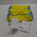 Shoe Washing Machine bag, Shoe Laundry Bag for Washer and Dryer, Include Dry Net Bag, Reusable and Durable Zipper with Hook Design, Shoe Washing Bag for Sneaker (Yellow, 2 Pack)