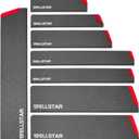 WELLSTAR Knife Edge Guards Set, 8 Piece Universal Blade Covers, BPA Free ABS Protective Blade Sheaths, Non-Scratch Felt Lining Kitchen Knives Covers (Knives not included)