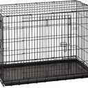 Precision Pet Products Two Door Great Crate Wire Dog Crate, 36 Inch, For Pets 50-70 lbs, With 5-Point Locking System