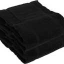 All-Clad Solid Kitchen Towels: Highly Absorbent, Super Soft Long Lasting - 100% Cotton, 17"x30" Tea Towels for Cleaning & Drying Dishes, Pans, Glassware, or Countertops, (2-Pack), Black
