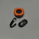 Portable Carbon Monoxide Detectors for Travel 3-in-1 Square Carbon Monoxide Monitor with 43 Detection Holes, RV CO Detector Alarm Temp/Humidity Sensor for Home, Camping & Travel Tent Car (Orange)